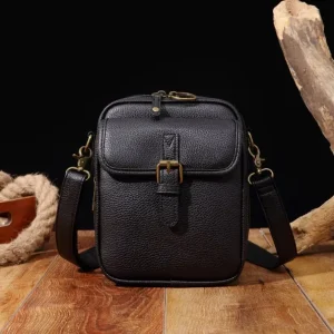 👜crossbody leather bag🎒