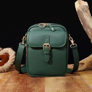 👜crossbody leather bag🎒