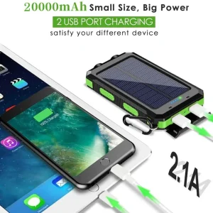 🔥waterproof solar power bank