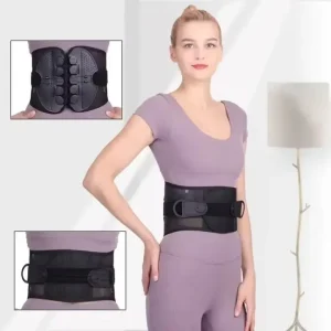 adjustable lumbar support belt lower back brace