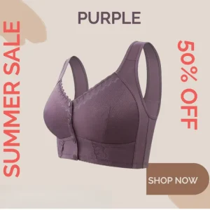 2025 mothers day pre sale new front closure breathable bra for seniors
