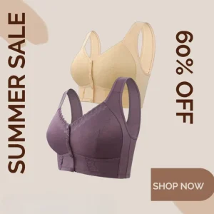 2025 mothers day pre sale new front closure breathable bra for seniors