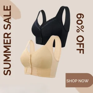 2025 mothers day pre sale new front closure breathable bra for seniors