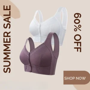 2025 mothers day pre sale new front closure breathable bra for seniors