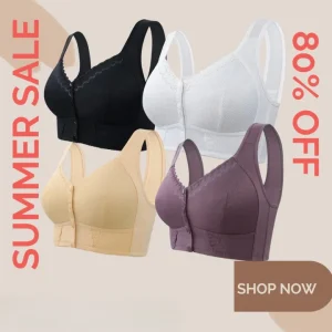 2025 mothers day pre sale new front closure breathable bra for seniors