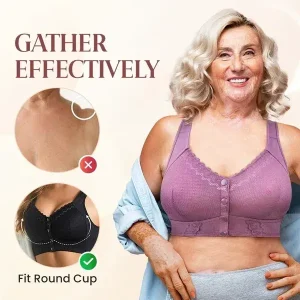 2025 mothers day pre sale new front closure breathable bra for seniors