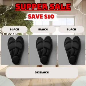 5d memory foam insoles soft cushion for all day comfort