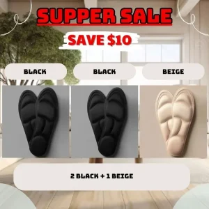 5d memory foam insoles soft cushion for all day comfort