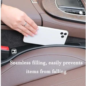 car seat gap plug with storage slot