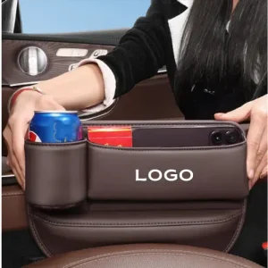 car leather cup holder gap bag