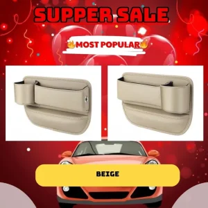 car leather cup holder gap bag