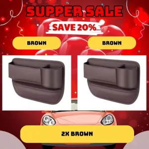 car leather cup holder gap bag