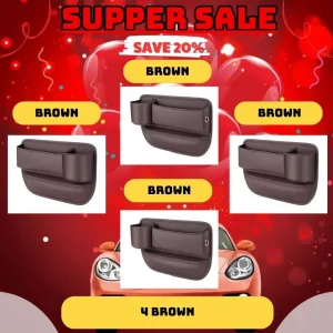 car leather cup holder gap bag