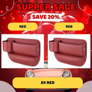 car leather cup holder gap bag