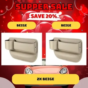 car leather cup holder gap bag