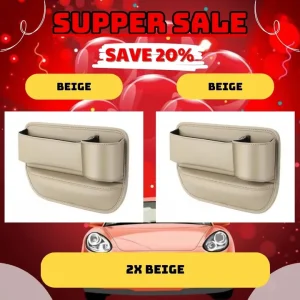 car leather cup holder gap bag