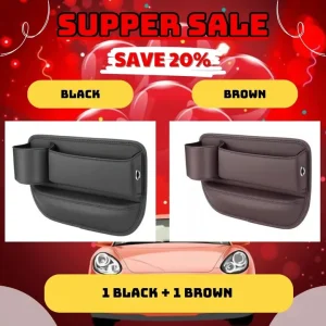 car leather cup holder gap bag