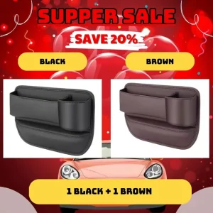 car leather cup holder gap bag