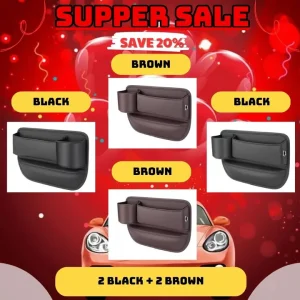 car leather cup holder gap bag