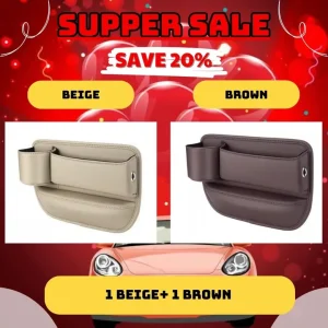 car leather cup holder gap bag