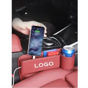 car leather cup holder gap bag