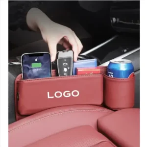 car leather cup holder gap bag