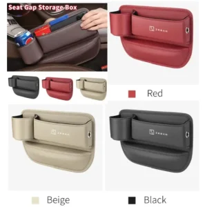 car leather cup holder gap bag