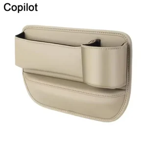 car leather cup holder gap bag