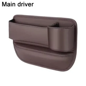 car leather cup holder gap bag