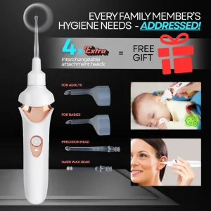 hot sale earwax vacuum safe painless ear cleaning for the whole family