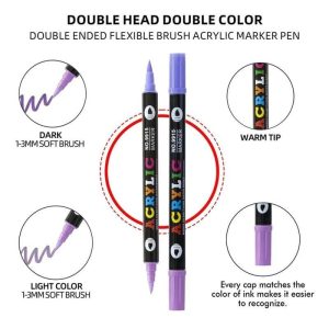 🔥last day promotion 49% off🎨double ended art markers for professionals & beginners!