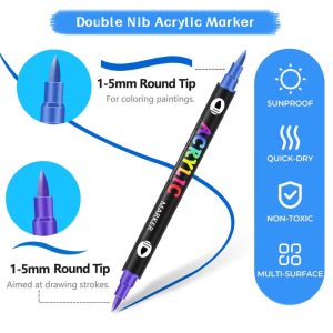 🔥last day promotion 49% off🎨double ended art markers for professionals & beginners!