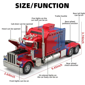 🔥christmas early discount 50% off🚙semi truck toy with light & sound