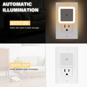 💡6 pack plug in led night lights