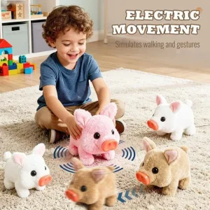 last day 50 off christmas special offer electric pig plush realistic toy the fin