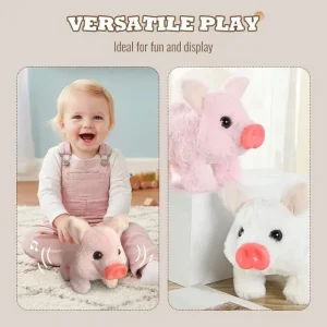 last day 50 off christmas special offer electric pig plush realistic toy the fin