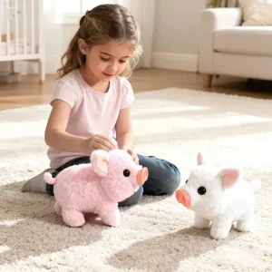 last day 50 off christmas special offer electric pig plush realistic toy the fin
