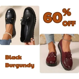 💥hot special discount 70% off💥 women's comfort slip on loafers, premium leather, soft sole & comfortable