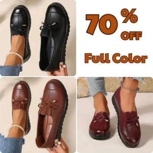 💥hot special discount 70% off💥 women's comfort slip on loafers, premium leather, soft sole & comfortable