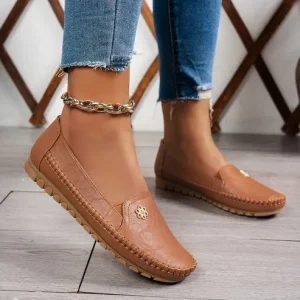 🔥best seller last day sale 60% off🔥 orthopedic leather shoes, lightweight, anti slip, breathable for women