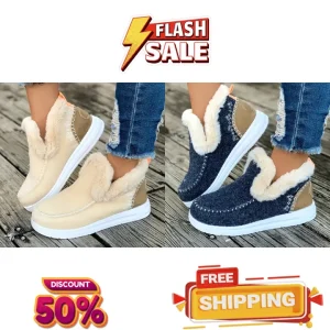 orthopedic fleece slip on boots