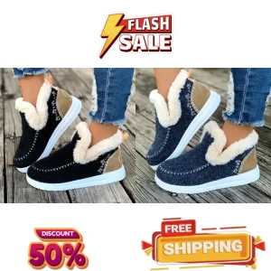 orthopedic fleece slip on boots