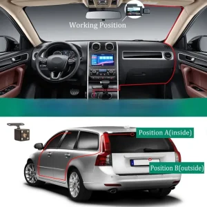 🔥 best seller | 1080p triple lens wifi dash cam – 3 channel car camera with mobile app connection