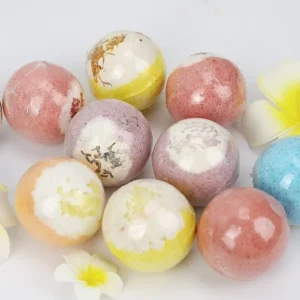 ocean bliss bubble bath bomb set – essential oil spa edition (12pcs)