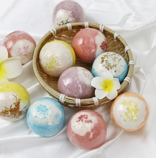 ocean bliss bubble bath bomb set – essential oil spa edition (12pcs) ocean bliss bubble bath bomb set – essential oil spa edition (12pcs)
