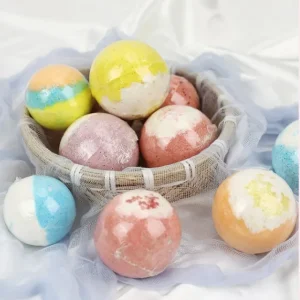 ocean bliss bubble bath bomb set – essential oil spa edition (12pcs)