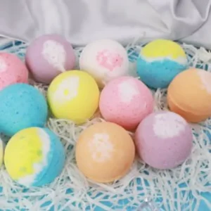 ocean bliss bubble bath bomb set – essential oil spa edition (12pcs)