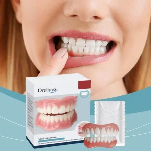 oralhoe smilefit cosmetic teeth kit – natural look instant confidence 😁✨