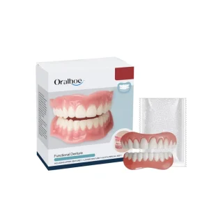 oralhoe smilefit cosmetic teeth kit – natural look instant confidence 😁✨