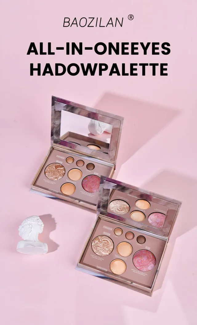 π₯ best seller | baozilan 7 color all in one makeup palette β eyeshadow, blush, bronzer & highlighter face palette π₯ best seller | baozilan 7 color all in one makeup palette β eyeshadow, blush, bronzer & highlighter face palette